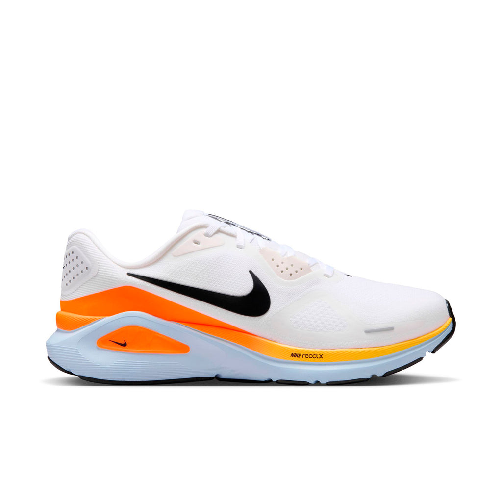 Nike Structure 26 in White / Hydrogen Blue / Total Orange / Black