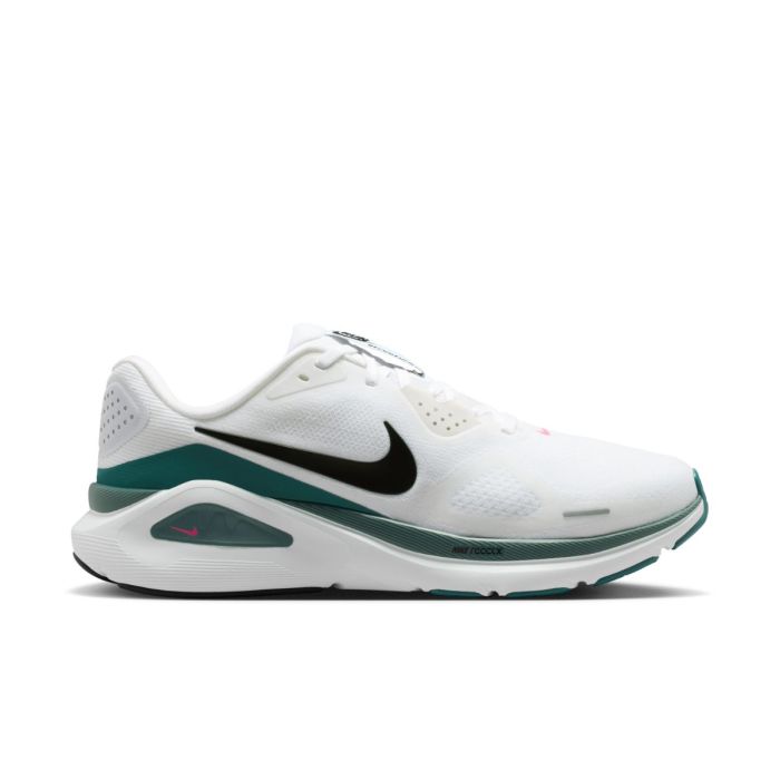 Nike Structure 26 in White / Black / Mineral Slate / Hyper Pink