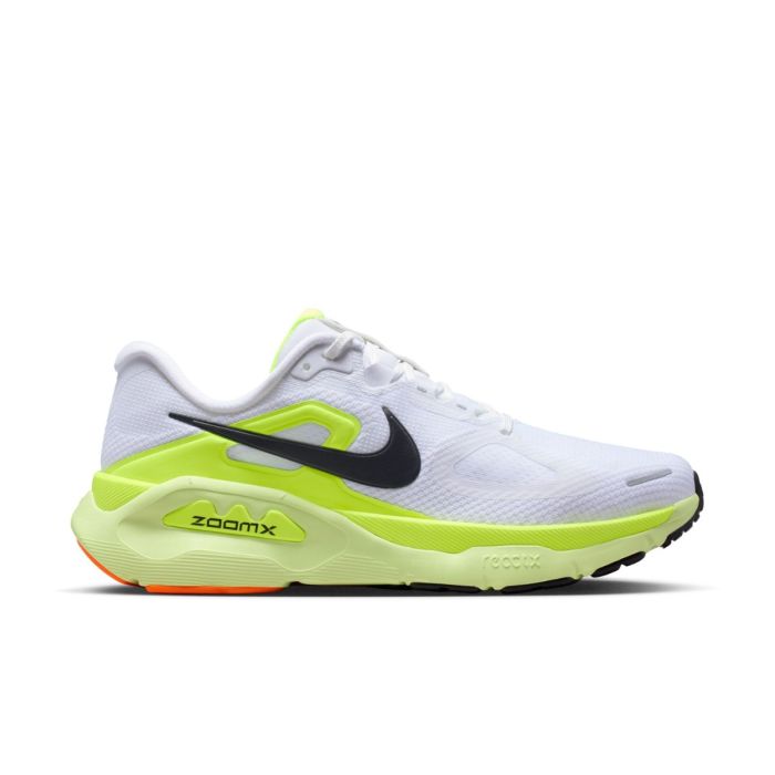 Nike Structure Plus in White / Black / Pure Platinum / Volt